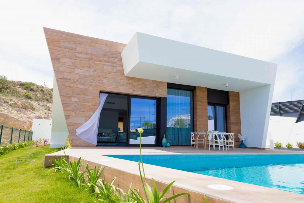 Moderne Villa mit Meerblick in Finestrat