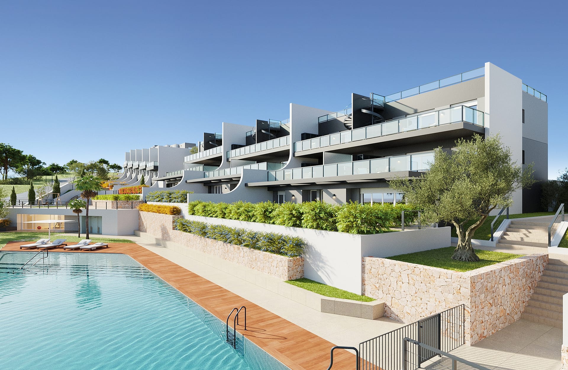 Schöne Wohnungen in Balcón de Finestrat mit toller Aussicht