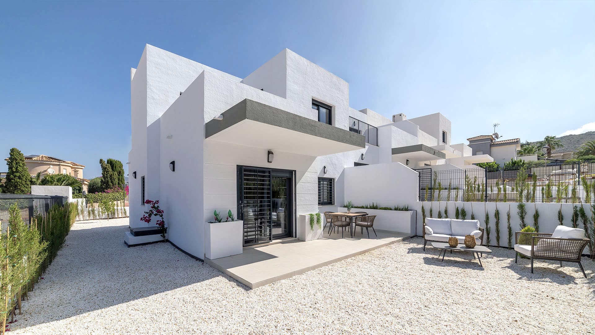 Wunderschöne Doppelhaushälften in Busot, Alicante